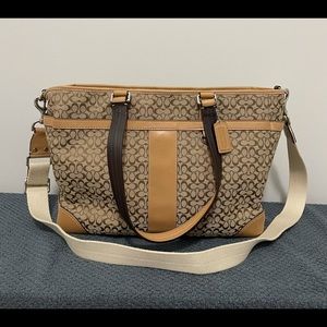 COACH Computer / Diaper / Travel Bag